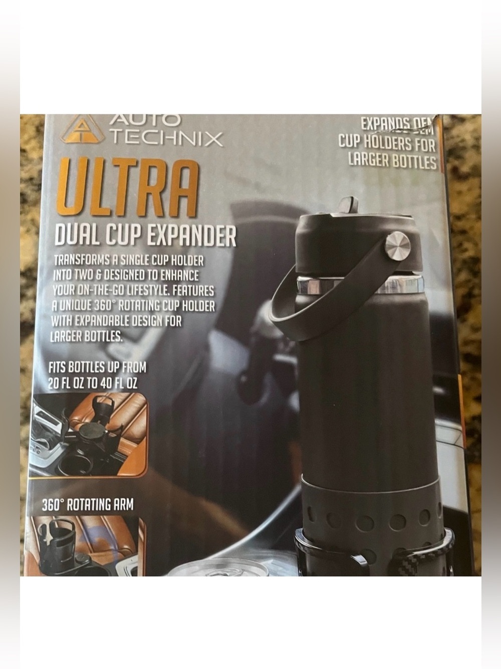 AUTO TECHNIX ULTRA DUAL CUP EXPANDER up to 40oz-NIB